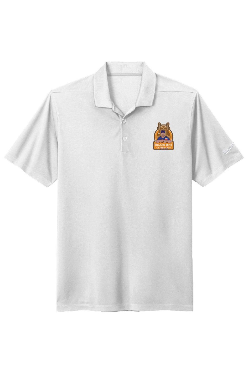 Bitcoin Ben Sarasota Club Nike Dri-FIT Micro Pique 2.0 Polo - Miniaday Designs, LLC.