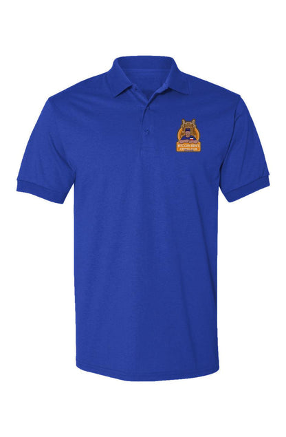 Bitcoin Ben Sarasota Club Dryblend Jersey Polo - Miniaday Designs, LLC.