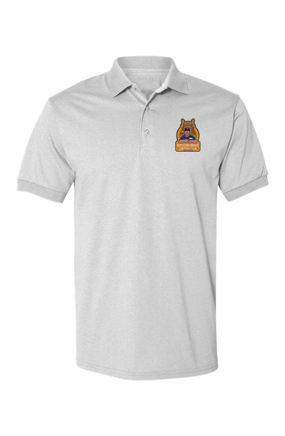 Bitcoin Ben Sarasota Club Dryblend Jersey Polo - Miniaday Designs, LLC.