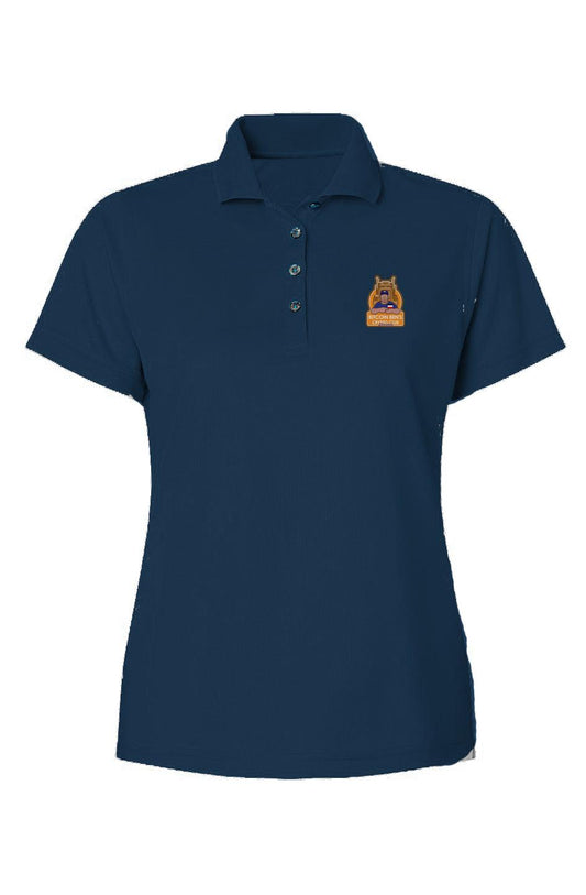 Bitcoin Ben Sarasota Club Women's Saratoga Mini Mesh Polo - Miniaday Designs, LLC.