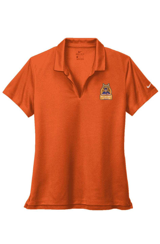 Bitcoin Ben Nike Ladies Dri-FIT Micro Pique 2.0 Polo Sarasota Club Logo - Miniaday Designs, LLC.