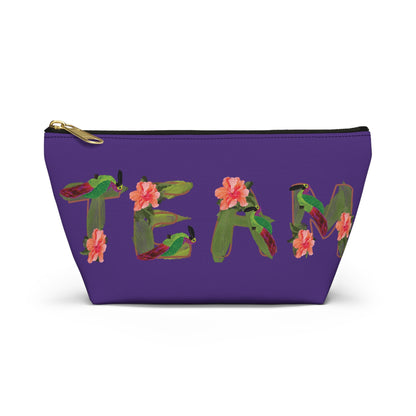 Team Toucan Designer Accessory Pouch w T-bottom