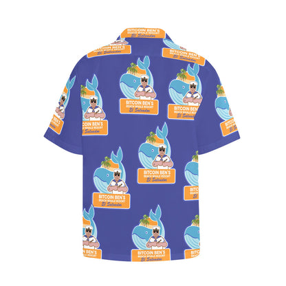 BBCC Whale Resort LARGER LOGO Hawaiian Shirt