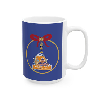 BBCC St. Louis Christmas Ceramic Mug, (11oz, 15oz) - Miniaday Designs, LLC.