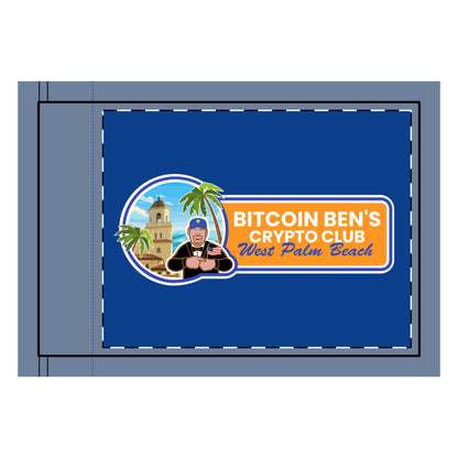 BBCC West Palm Beach Horizontal Logo Club Double-Sided Flag