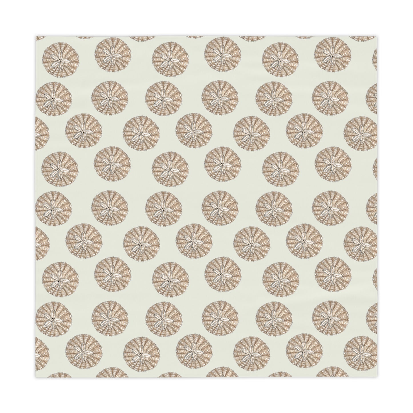 Hand Painted Watercolor Sand Dollars Tablecloth