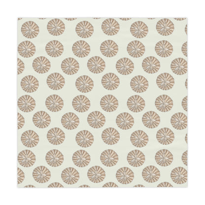 Hand Painted Watercolor Sand Dollars Tablecloth