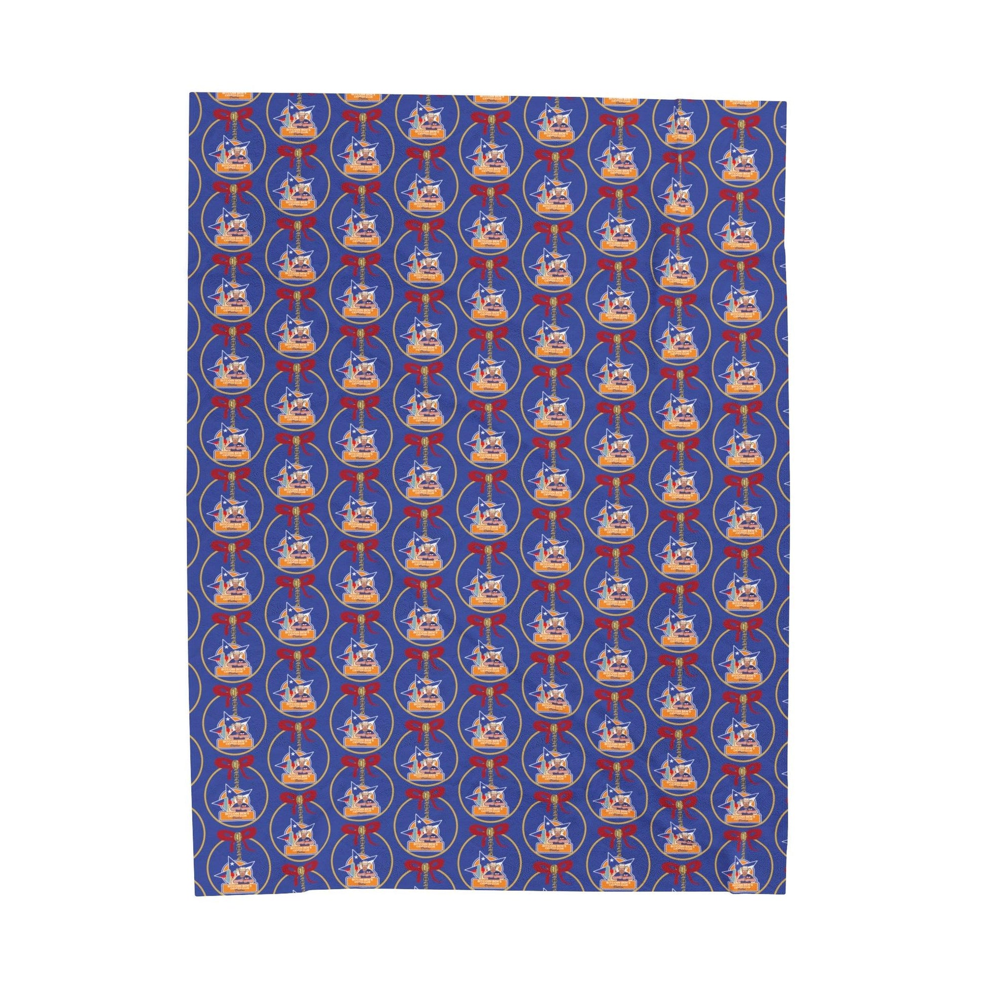 BBCC Dallas Christmas Velveteen Plush Blanket - Miniaday Designs, LLC.