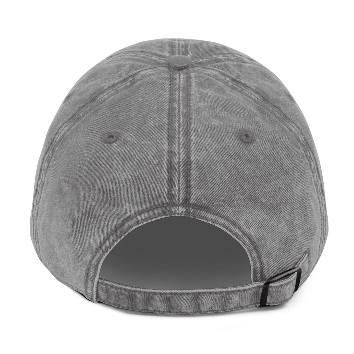 4.92" x 1.79" Length and Height Bitcoin Ben's Crypto Club Haystack Font 2 lines Vintage Cap (Embroidery)
