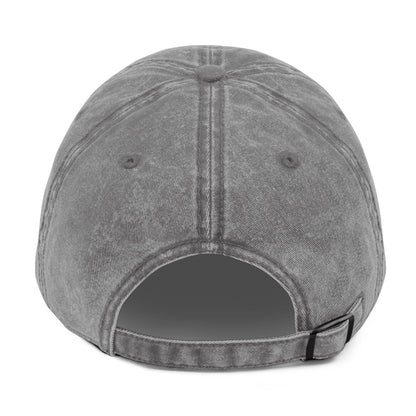 4.92" x 1.79" Length and Height Bitcoin Ben's Crypto Club Haystack Font 2 lines Vintage Cap (Embroidery)