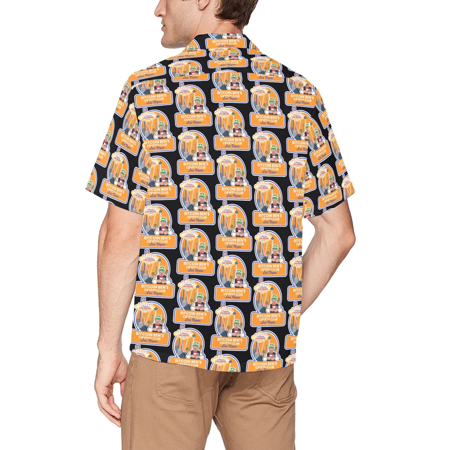BBCC Las Vegas Vertical Sr Logo Hawaiian Shirts