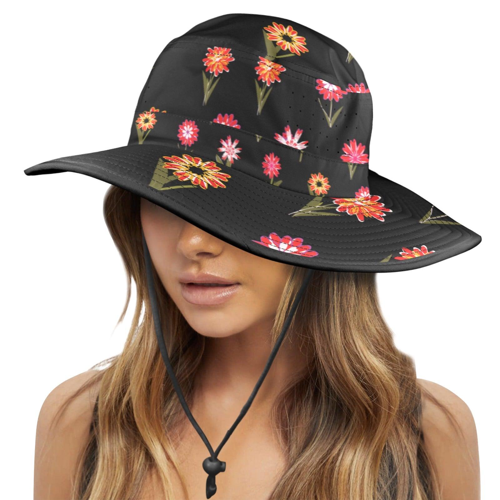 Miniaday Designs Women's Wide Brim Hat - Miniaday Designs, LLC.