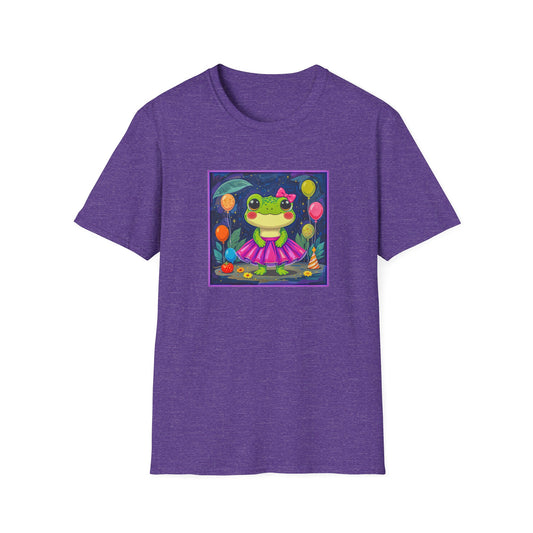 Happy Birthday Froggy Unisex Softstyle T-Shirt