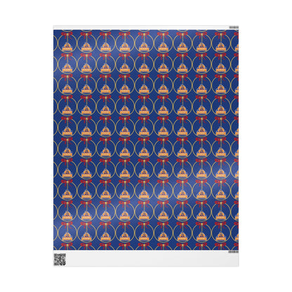 BBCC Massachusetts Christmas Wrapping Papers - Miniaday Designs, LLC.