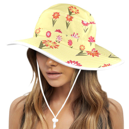 Miniaday Designs Women's Wide Brim Hat - Miniaday Designs, LLC.