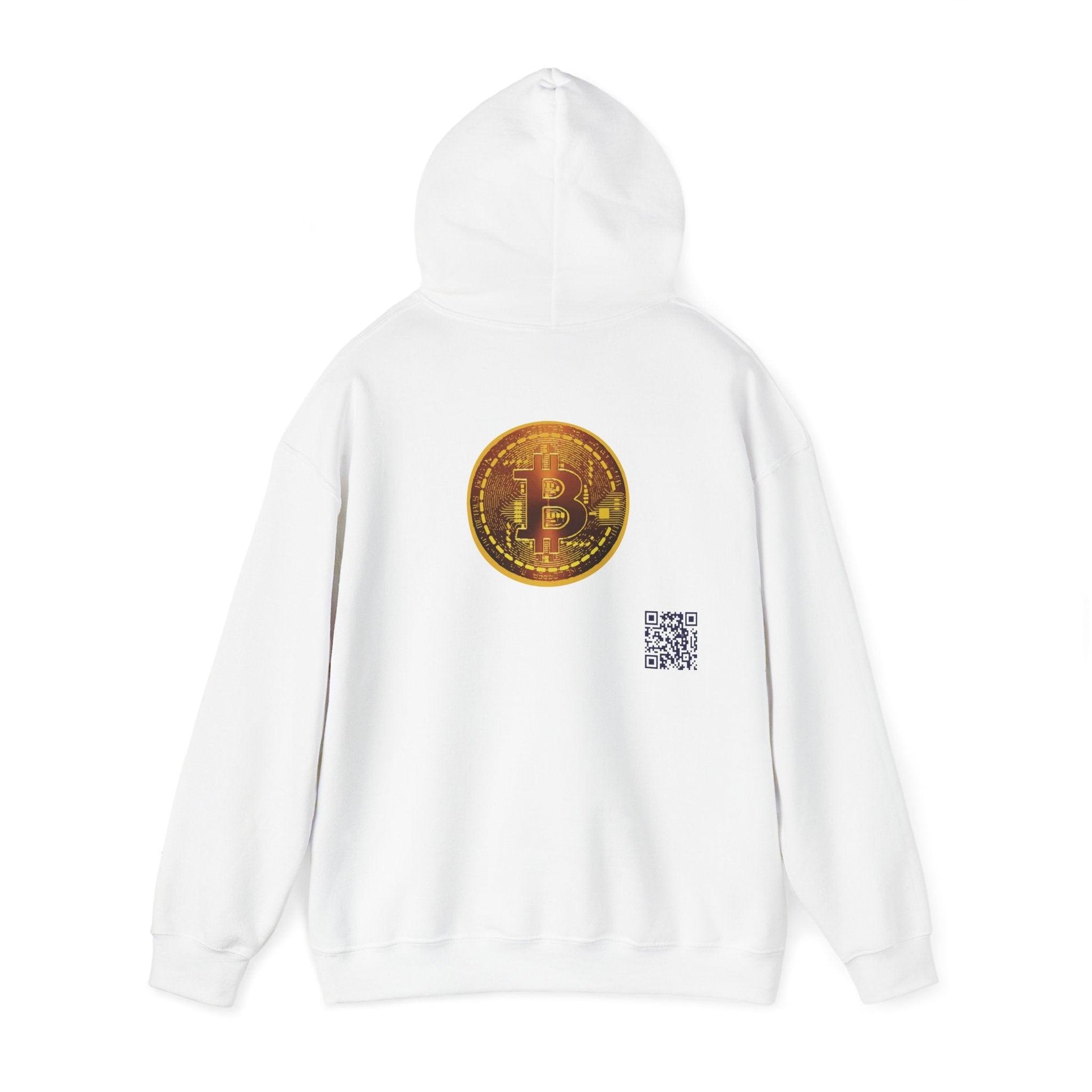 All I Want For Chirstmas is Bitcoin Trees Unisex Heavy Blend™ Hooded Sweatshirt - Miniaday Designs, LLC.