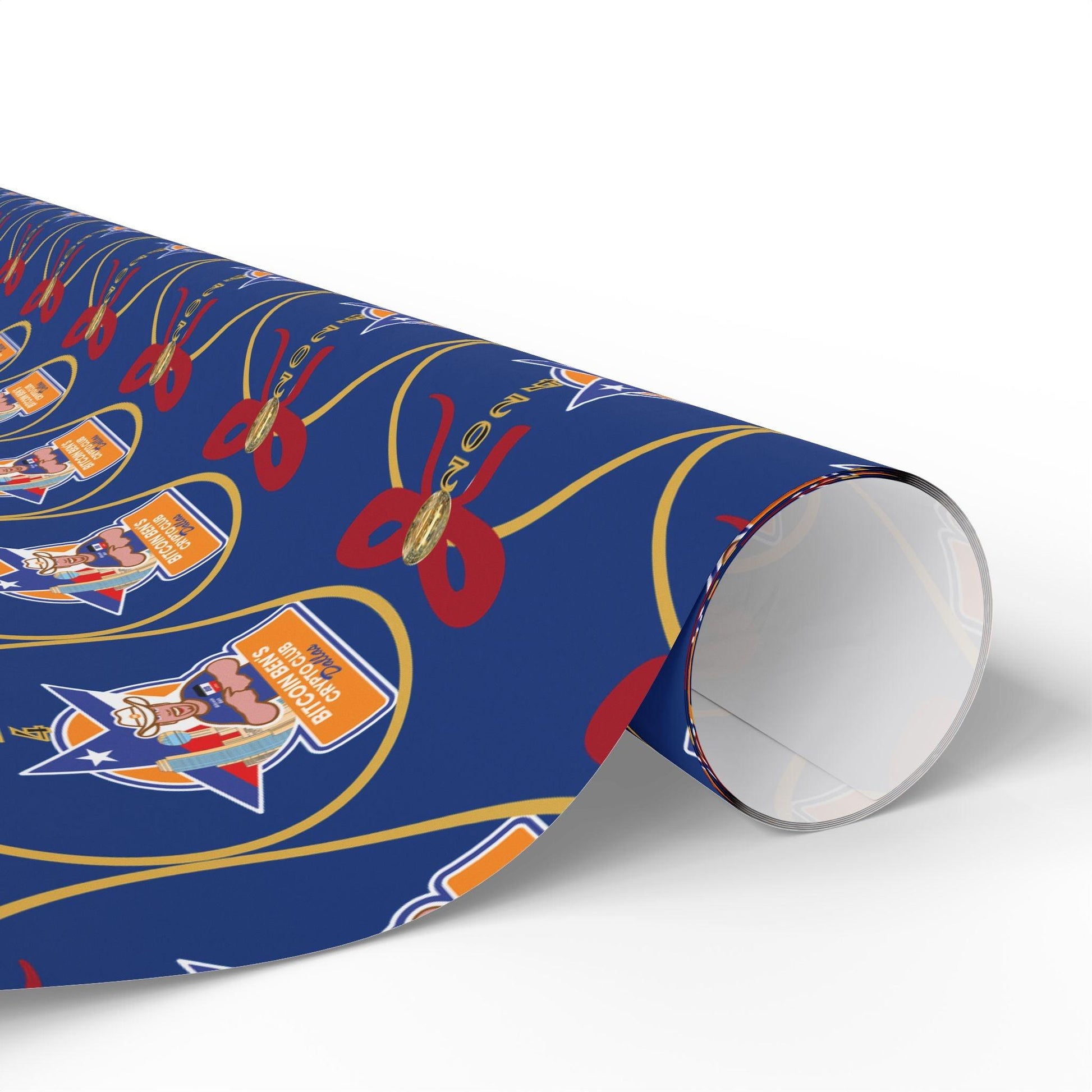 BBCC Dallas Christmas Wrapping Papers - Miniaday Designs, LLC.