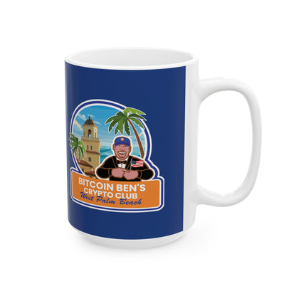 BBCC West Palm Beach Club Ceramic Mug, (11oz, 15oz)