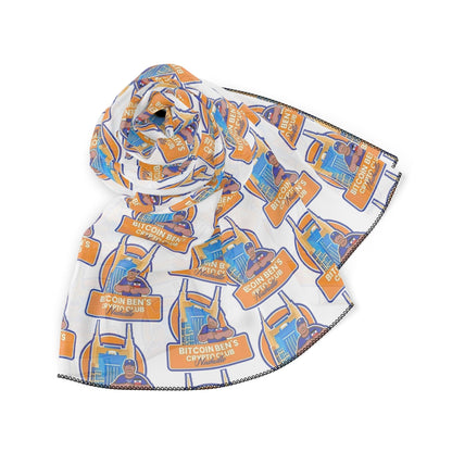 Miniaday Designs Bitcoin Ben Nashville Club Poly Scarf 2 Types - Miniaday Designs, LLC.