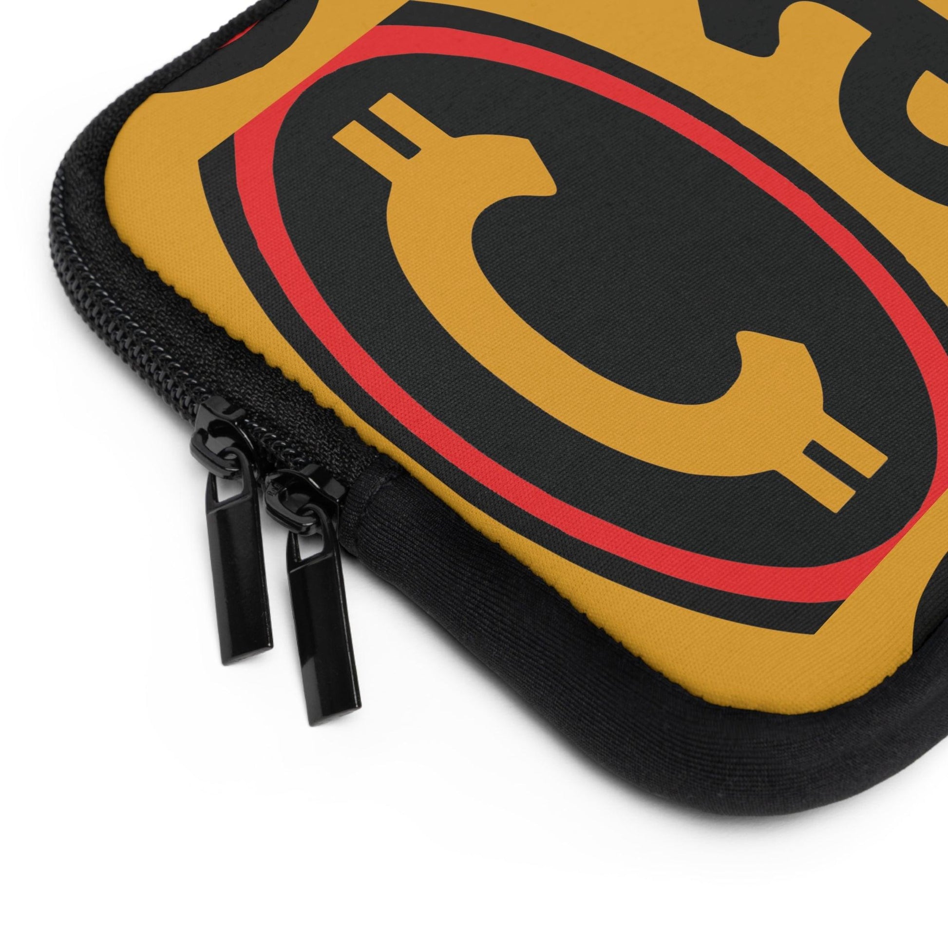 Miniaday Designs Calix Solutions Gold Laptop Sleeve - Miniaday Designs, LLC.