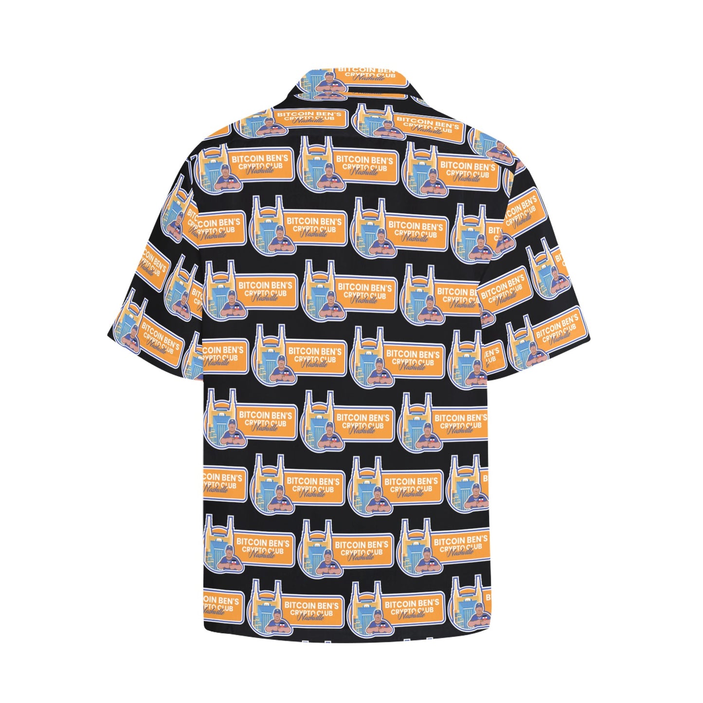 BBCC Nashville Club Horizontal Large Logo Hawaiian Shirt