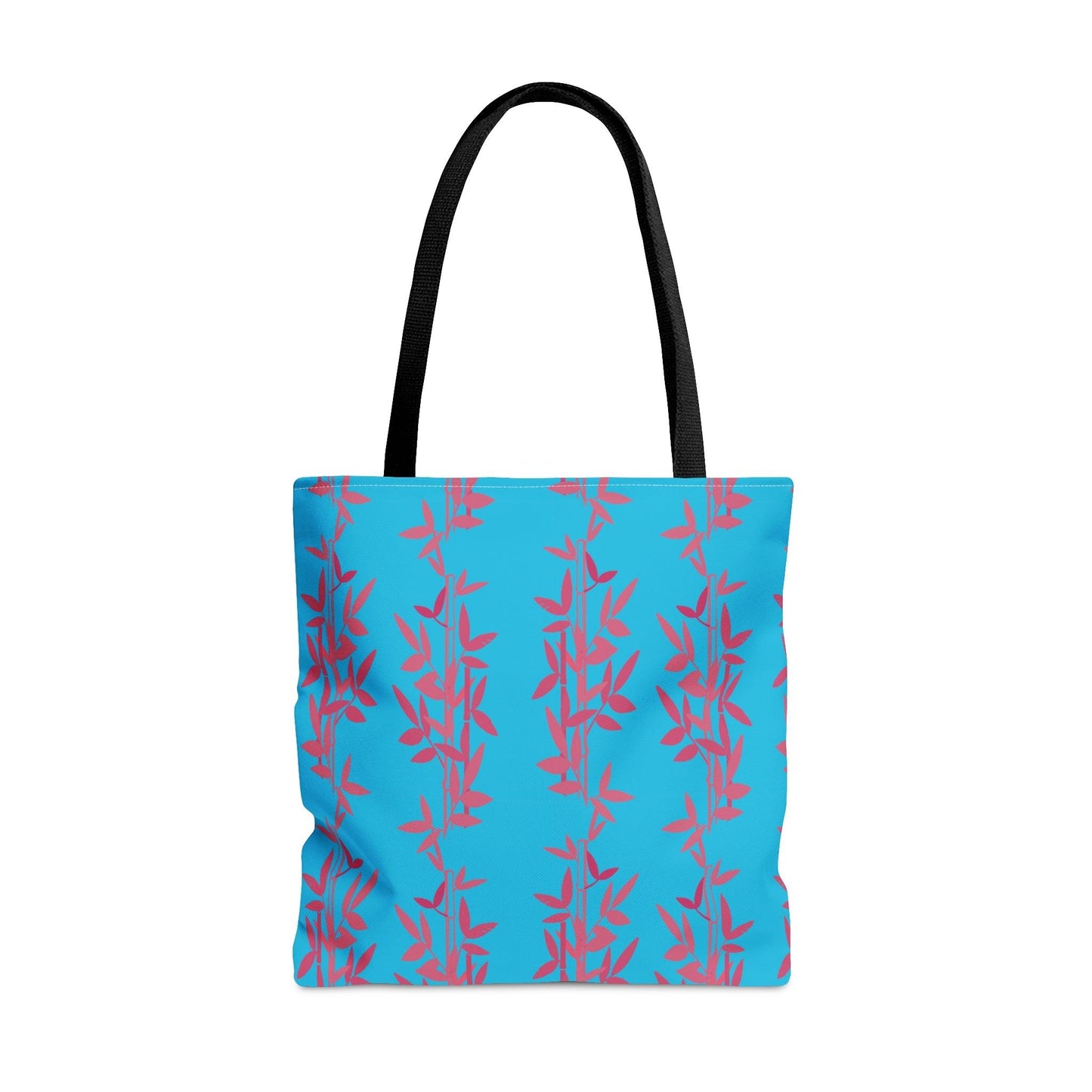 Miniaday Designs Teal Bamboo Tote Bag - Miniaday Designs, LLC.