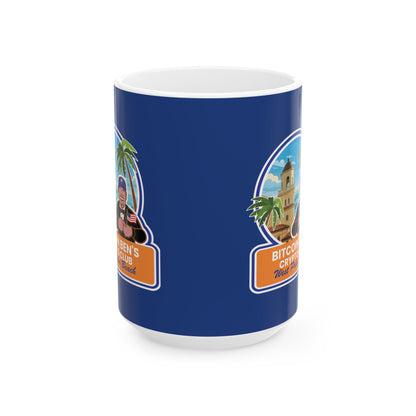BBCC West Palm Beach Club Ceramic Mug, (11oz, 15oz)