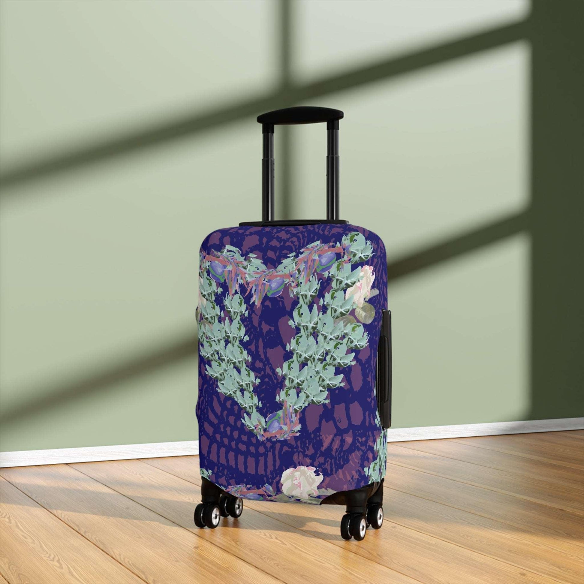 Italian Wedding Wishes Collection by Miniaday Designs, LLC. Luggage Cover - Miniaday Designs, LLC.
