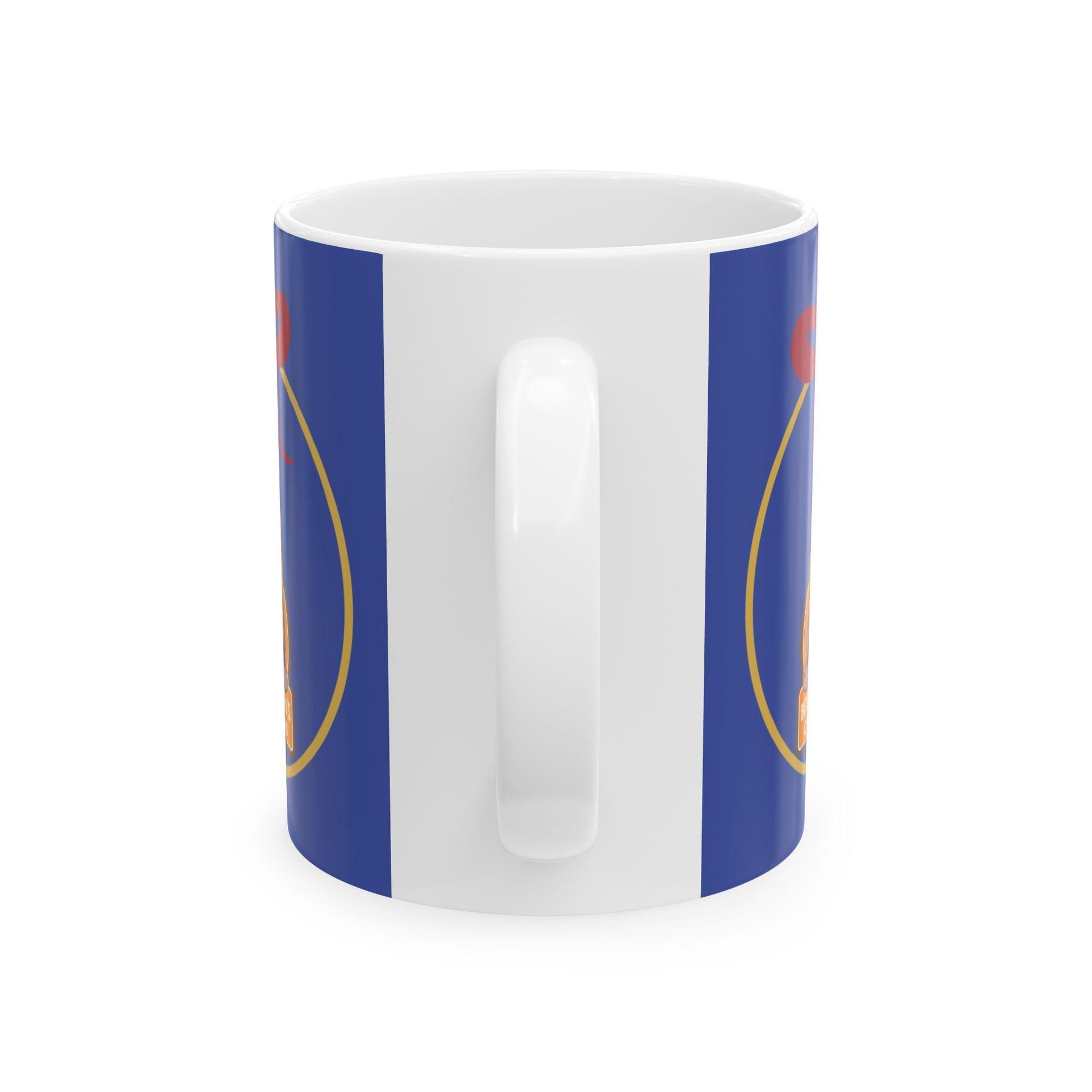 BBCC Sarasota Christmas Ceramic Mug, (11oz, 15oz) - Miniaday Designs, LLC.