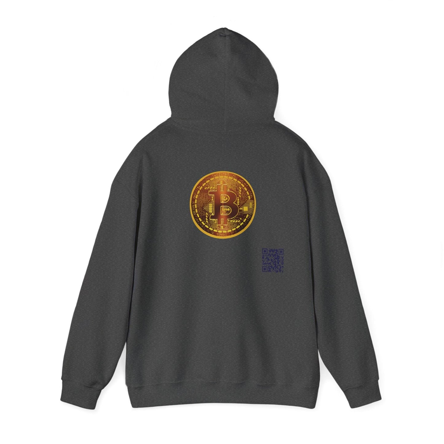 All I Want For Chirstmas is Bitcoin Trees Unisex Heavy Blend™ Hooded Sweatshirt - Miniaday Designs, LLC.