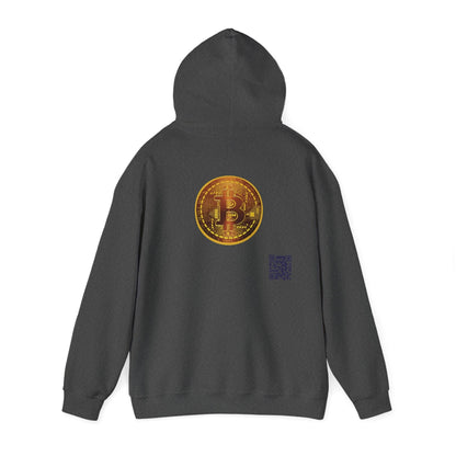 All I Want For Chirstmas is Bitcoin Trees Unisex Heavy Blend™ Hooded Sweatshirt - Miniaday Designs, LLC.