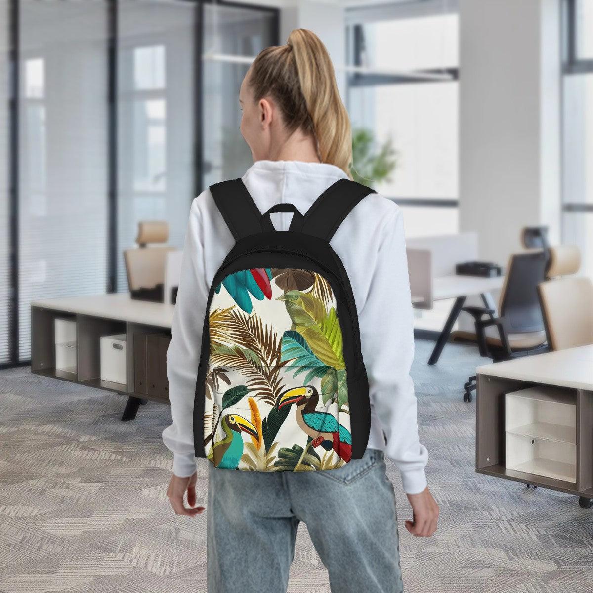 Tiki Collection Laptop Backpack - Miniaday Designs, LLC.