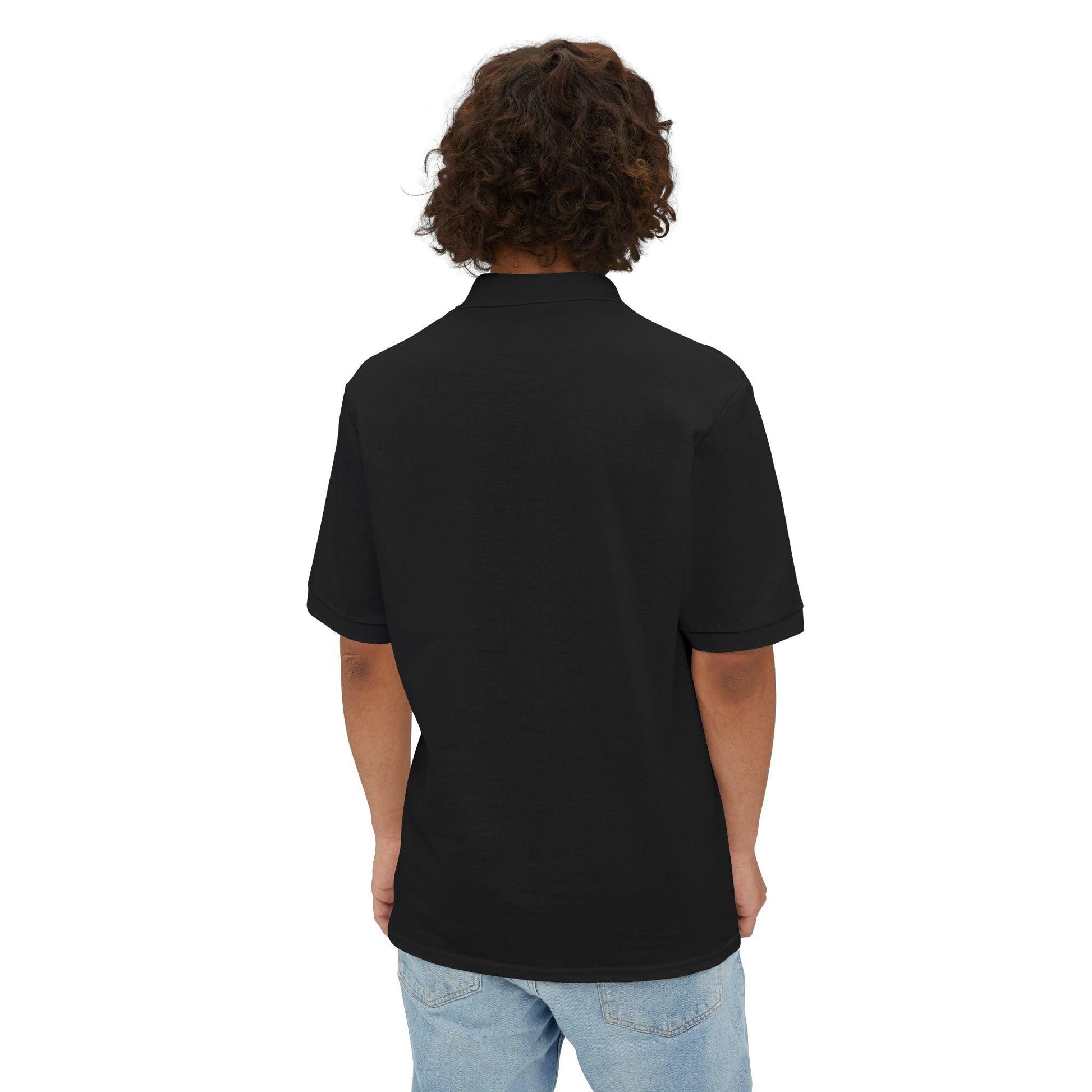 Sage Brush Arms Men's Piqué Polo - Miniaday Designs, LLC.