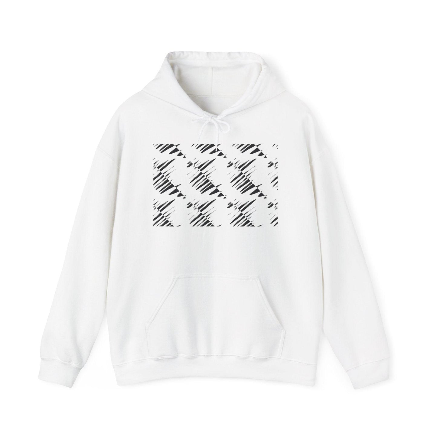 Ryan's Black and Grey Unisex Heavy Blend™ Hooded Sweatshirt - Miniaday Designs, LLC.