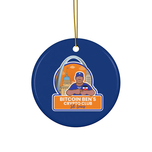 BBC St Louis Ceramic Ornament, 4 Shapes (1 Ornament) - Miniaday Designs, LLC.