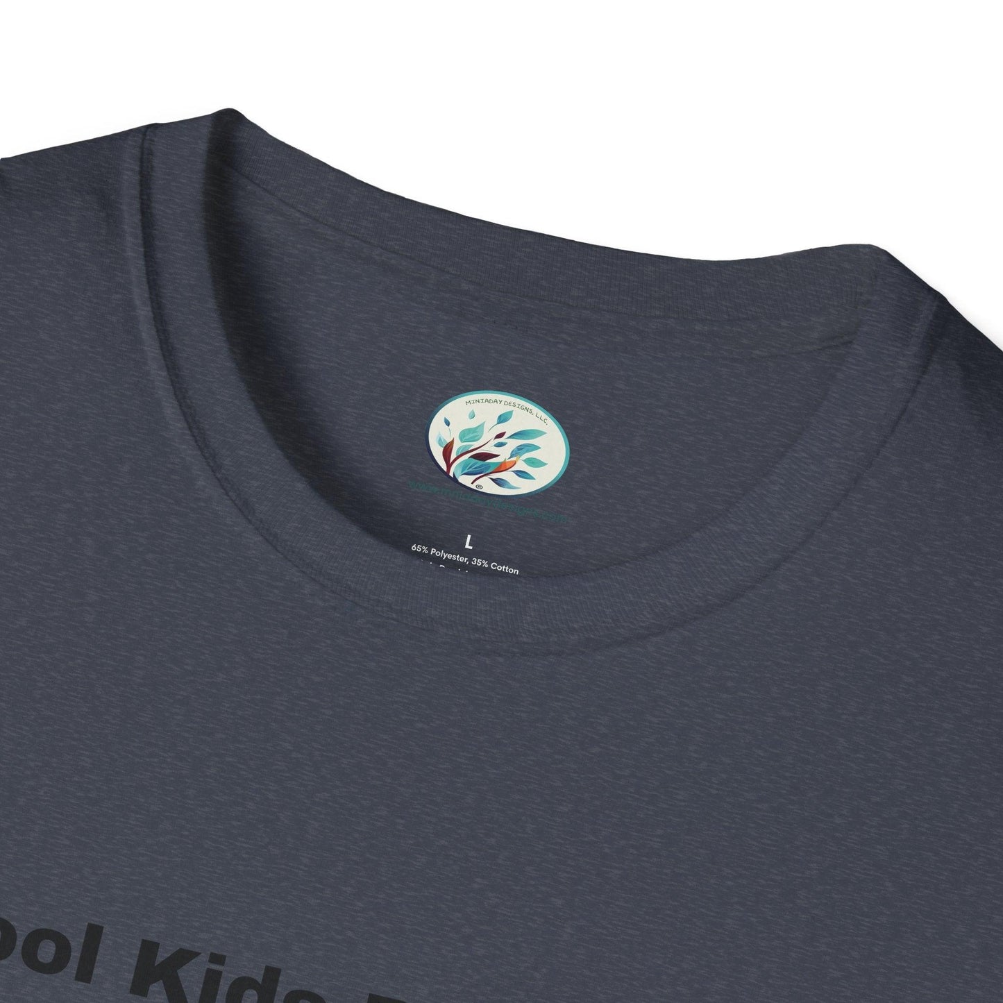 Cool Kids Play Chess Unisex Softstyle T-Shirt Men's Size - Miniaday Designs, LLC.