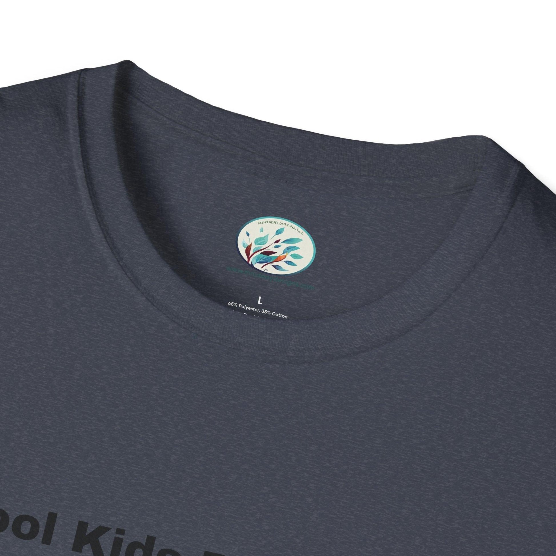 Cool Kids Play Chess Unisex Softstyle T-Shirt Men's Size - Miniaday Designs, LLC.