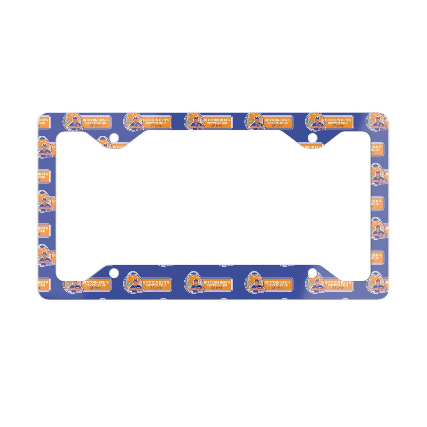 BBCC St Louis Metal License Plate Frame - Miniaday Designs, LLC.