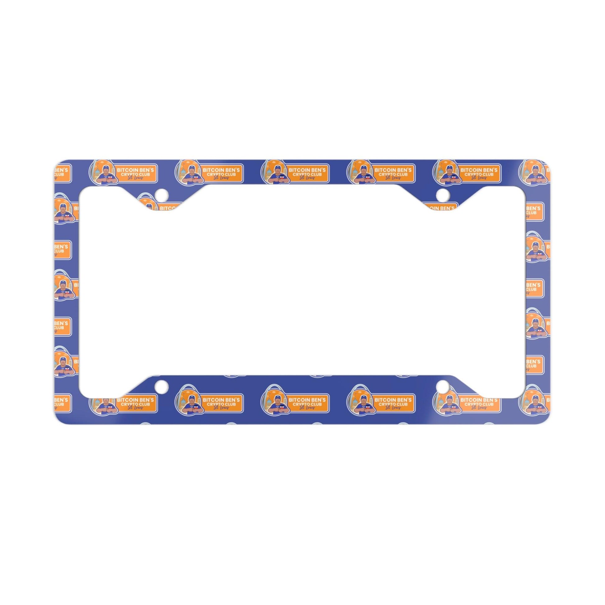 BBCC St Louis Metal License Plate Frame - Miniaday Designs, LLC.