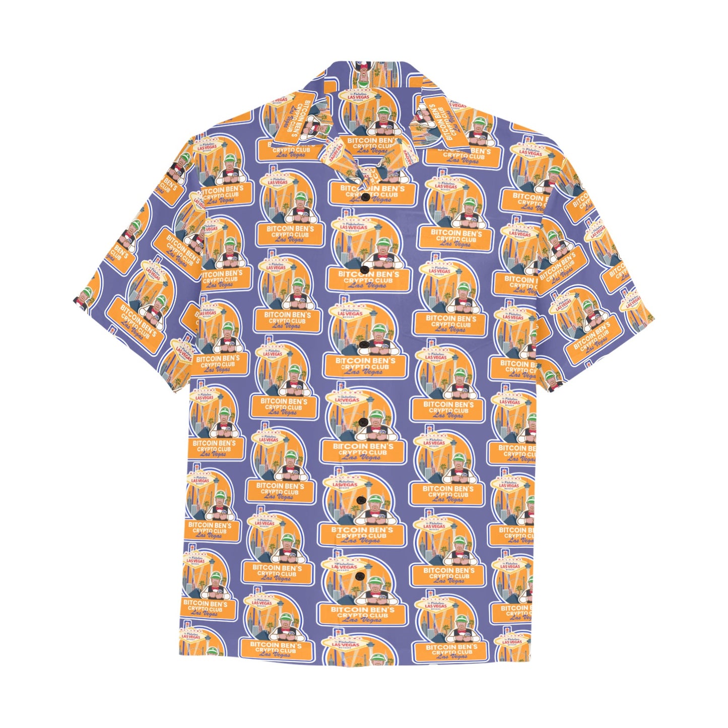 BBCC Las Vegas Vertical Sr Logo Hawaiian Shirts