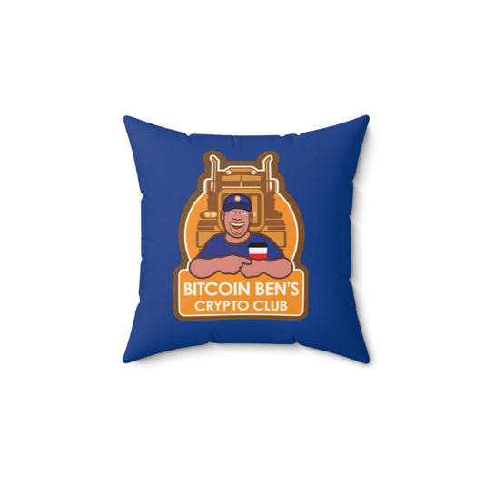 BBCC Spun Polyester Square Pillow - Miniaday Designs, LLC.