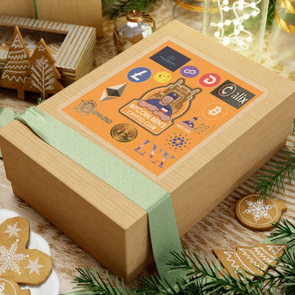 Bitcoin Ben and Cryptos Kiss-Cut Stickers - Miniaday Designs, LLC.