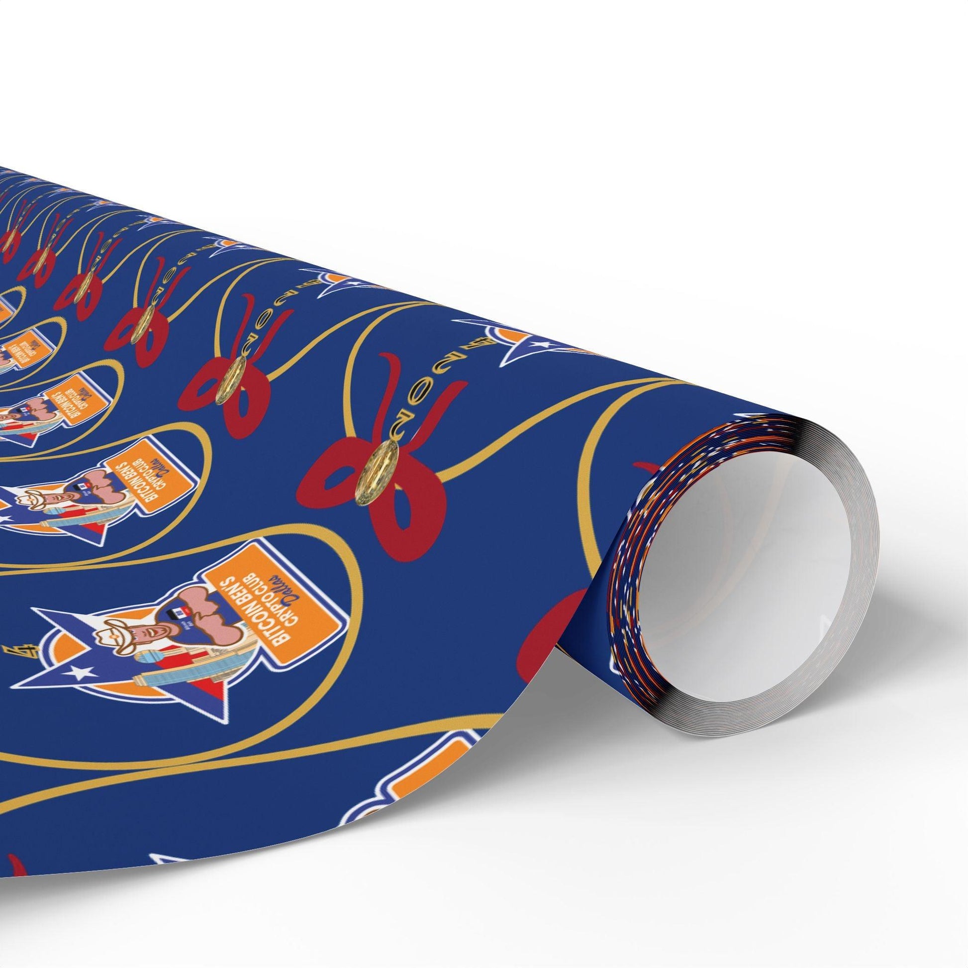 BBCC Dallas Christmas Wrapping Papers - Miniaday Designs, LLC.