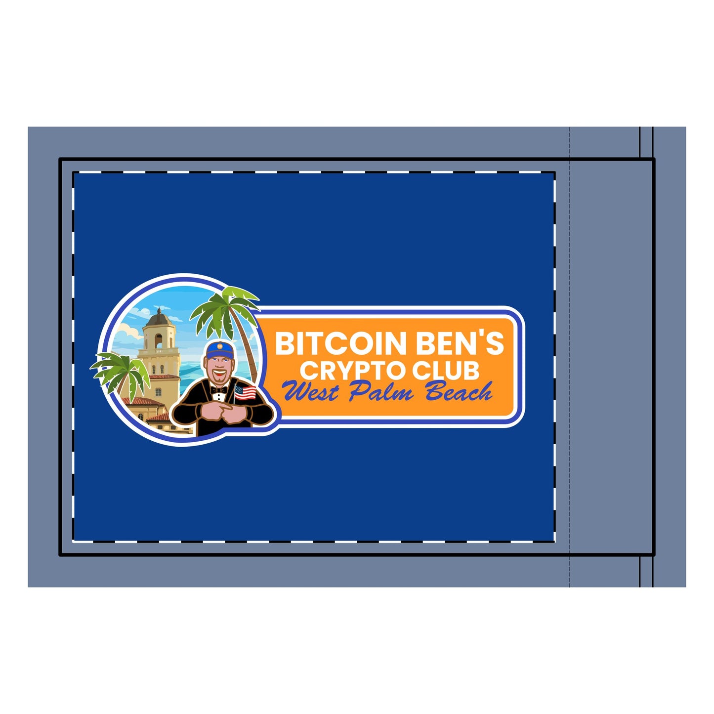 BBCC West Palm Beach Horizontal Logo Club Double-Sided Flag