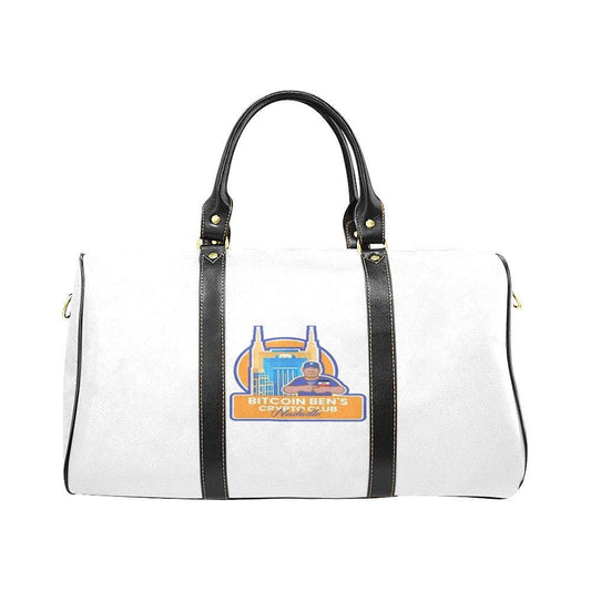 Bitcoin Ben Nashville Club Waterproof Travel Bag Large - Miniaday Designs, LLC.