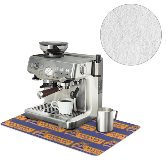 Coffee Mat 434027 Bitcoin Sarasota Coffee Mat 15.75"x11.8" - Miniaday Designs, LLC.