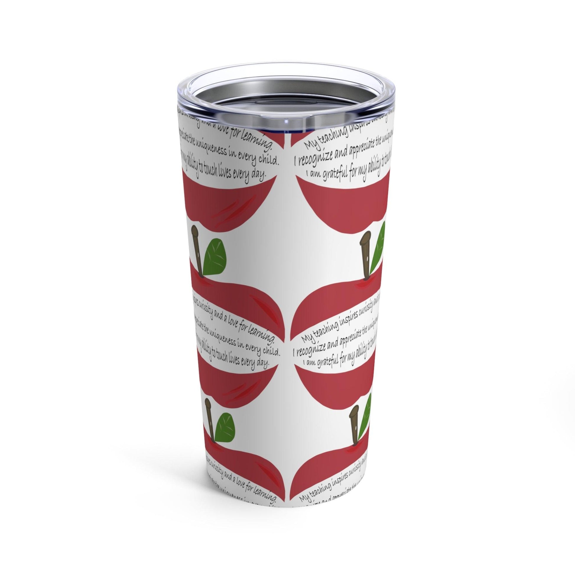 Miniaday Designs Tumbler 20oz for Elementary School Teachers Unisex White - Miniaday Designs, LLC.