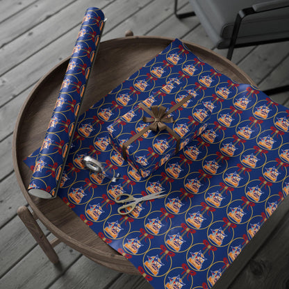BBCC Dallas Christmas Wrapping Papers - Miniaday Designs, LLC.