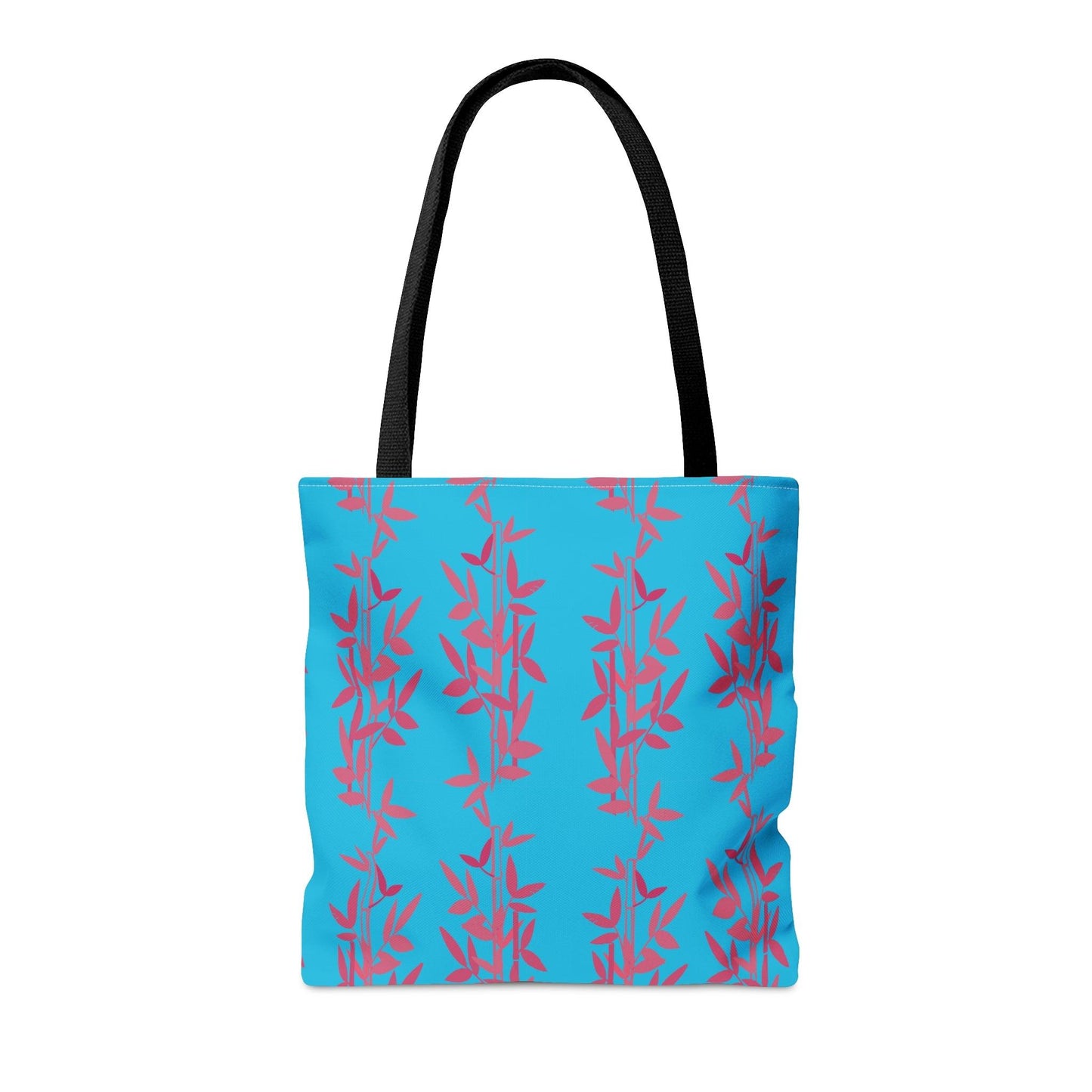 Miniaday Designs Teal Bamboo Tote Bag - Miniaday Designs, LLC.