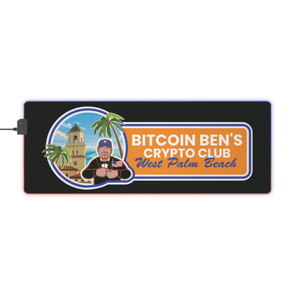 BBCC West Palm Beach Club LED Gaming Mouse Pad